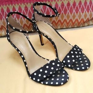 Ann Taylor - Polka Dot Sandals